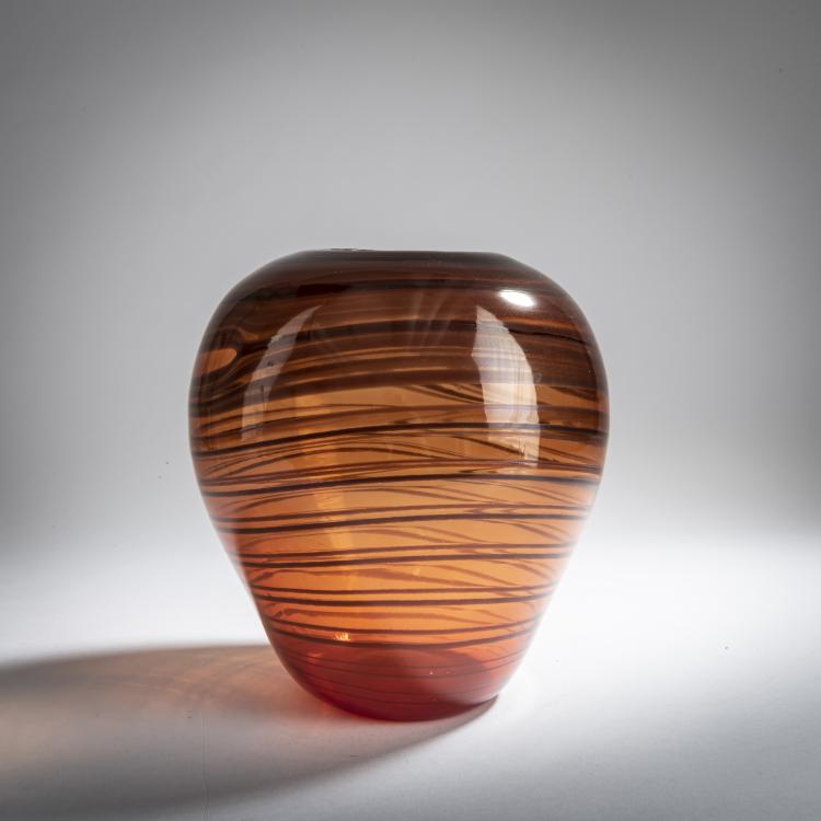 Bild 1 zu Objekt, &lsquo;A fili&rsquo; vase, 1961-62, Thomas Stearns, Venini & C., Murano, 158C 847