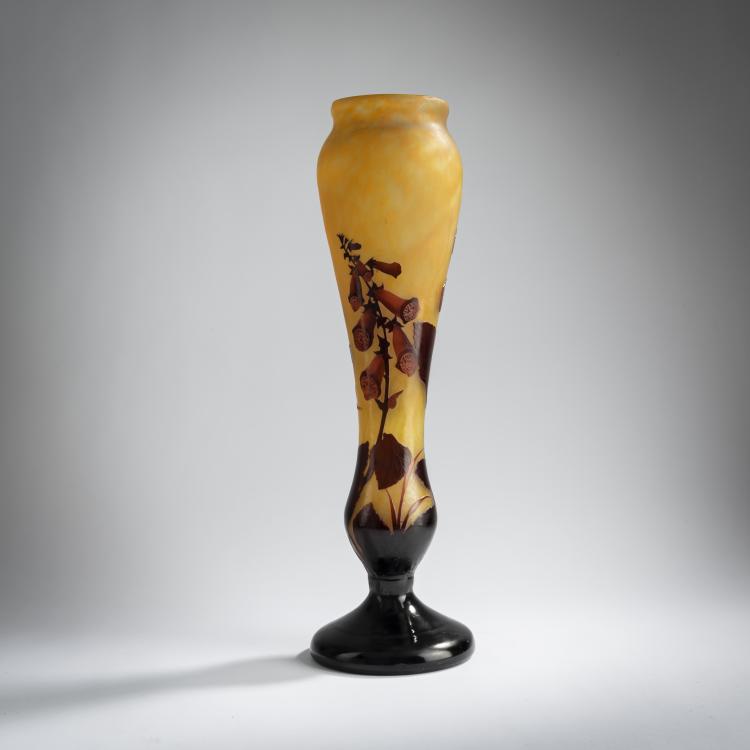 Bild 2 zu Objekt, Vase 'Digitales', um 1913, Antonin Daum, Daum Fr&egrave;res, Nancy, 156D 675