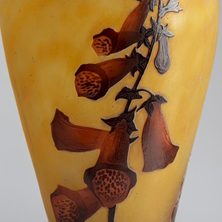 Bild 4 zu Objekt, Vase 'Digitales', um 1913, Antonin Daum, Daum Fr&egrave;res, Nancy, 156D 675