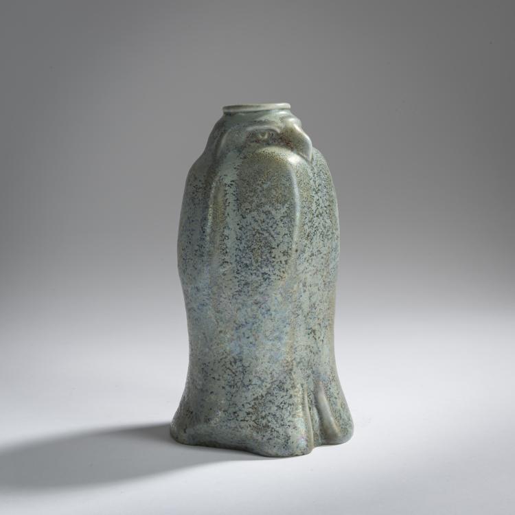 Hauptbild zu Objekt, Vase, 1907, S&aacute;ndor Ap&aacute;ti Abt, Zsolnay, Vilmos, P&eacute;cs, 156C 645