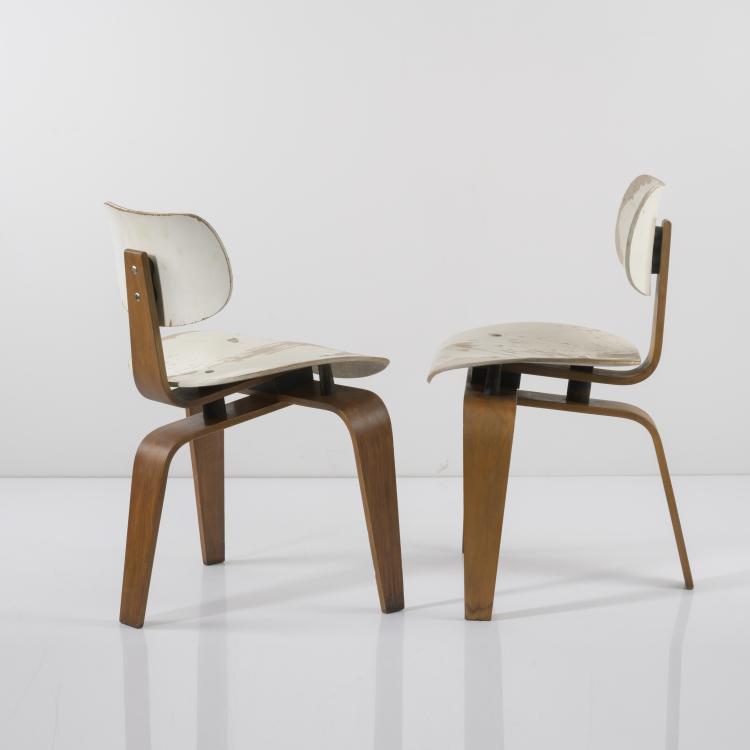 Bild 3 zu Objekt, 2 'SE 42' chairs, 1949/50, Egon Eiermann, Wilde & Spieth, Esslingen, 157A 139