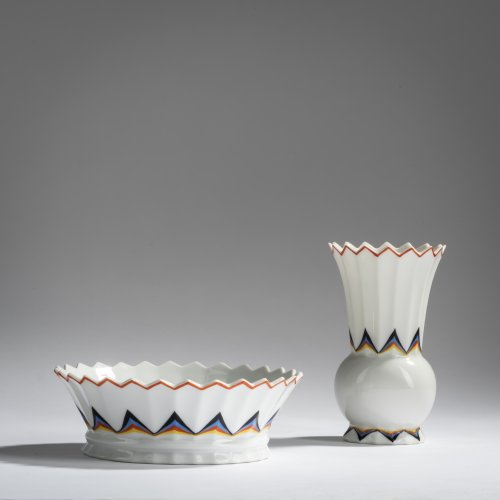 Vase and bowl, 1920s