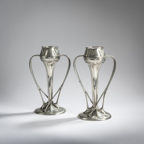 Two vases with handles, 1903-04