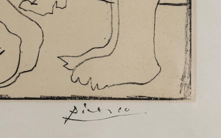 Bild 1 zu Objekt, 'La danse des faunes', 1957, Pablo Picasso, 157C 723