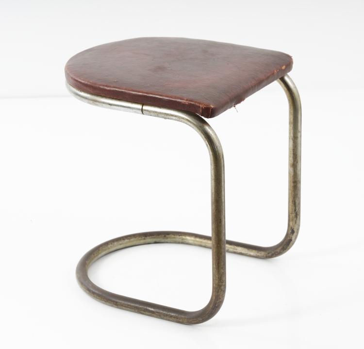 Hauptbild zu Objekt, Stool, 1930s, DS Stahl, D&auml;nemark, 157A 76