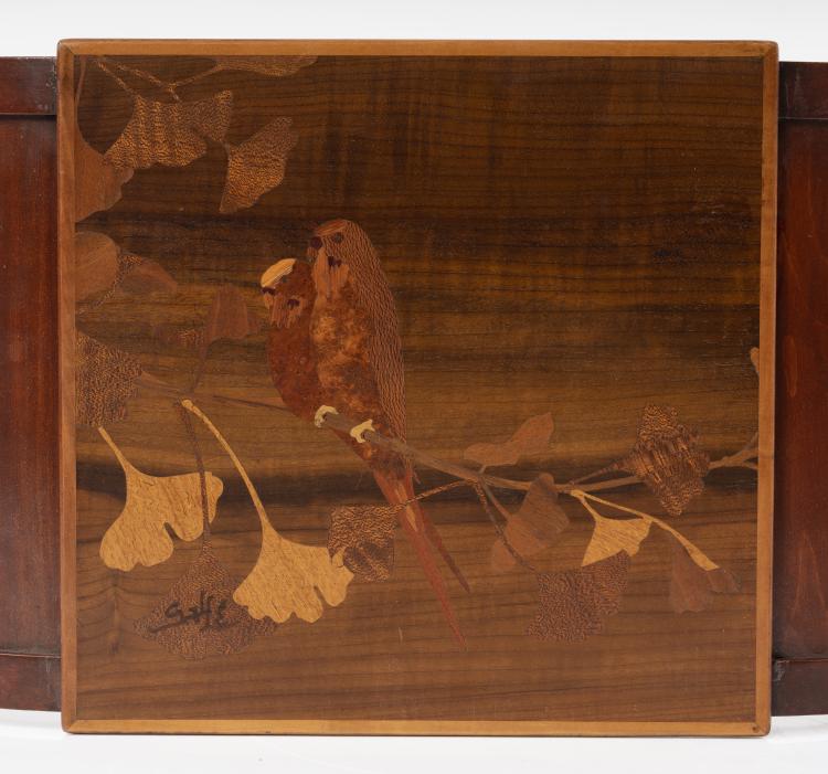 Bild 2 zu Objekt, Three nesting tables 'Canari' 'Chats' and 'Ecureil', 1920s, Emile Gall&eacute;, Gall&eacute;, &Eacute;tablissements, Nancy, 156C 517