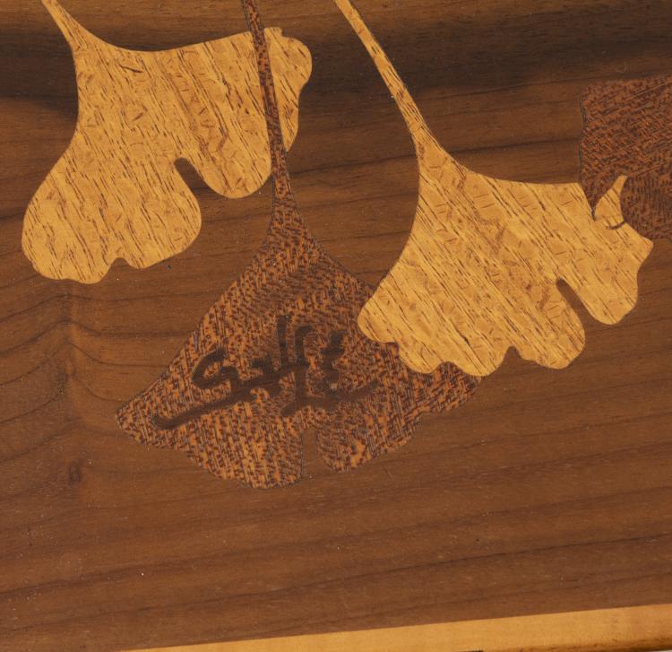 Bild 5 zu Objekt, Three nesting tables 'Canari' 'Chats' and 'Ecureil', 1920s, Emile Gall&eacute;, Gall&eacute;, &Eacute;tablissements, Nancy, 156C 517