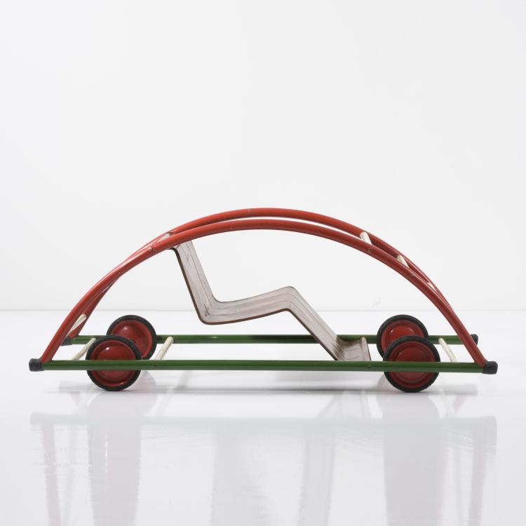 Hauptbild zu Objekt, Rocking chair/car (variation), 1950, Hans Brockhage, Deutschland, 157A 94