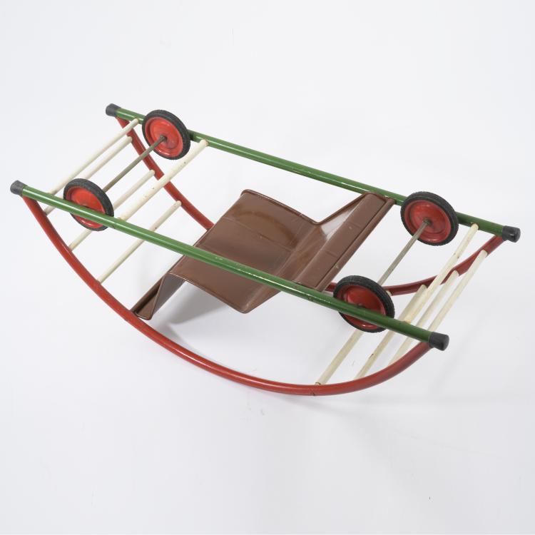 Bild 3 zu Objekt, Rocking chair/car (variation), 1950, Hans Brockhage, Deutschland, 157A 94