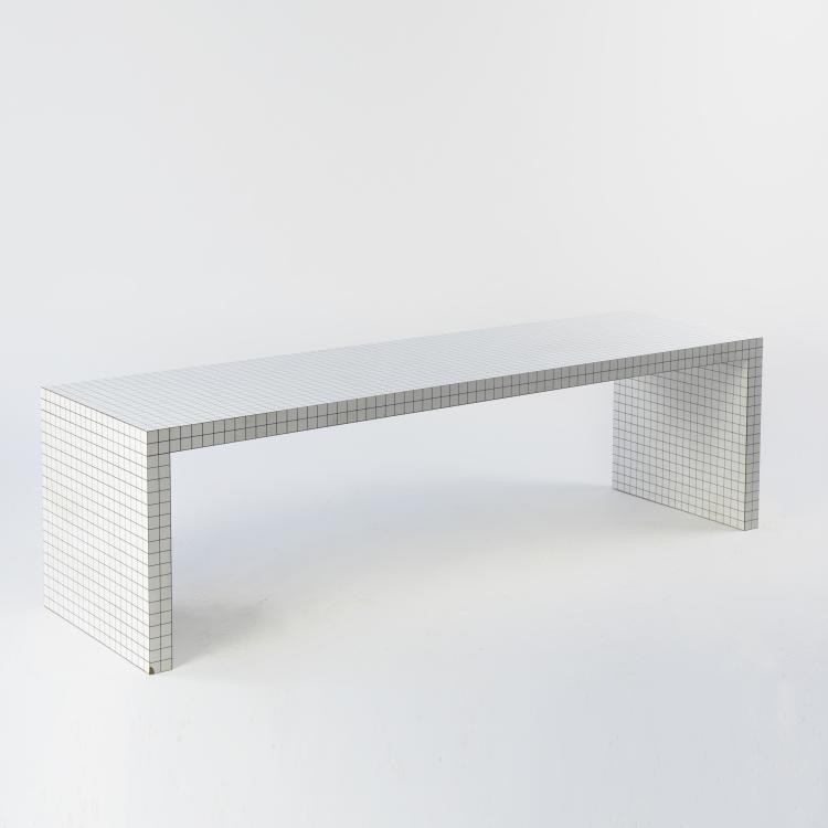 Hauptbild zu Objekt, 'Quaderna' table, 1971,  Superstudio,Piero Frassinelli,Alessandro Magris,Roberto Magris,Adolfo Natalini,Cristiano Toraldo di Francia, Zanotta, Nova Milanese, 157B 503