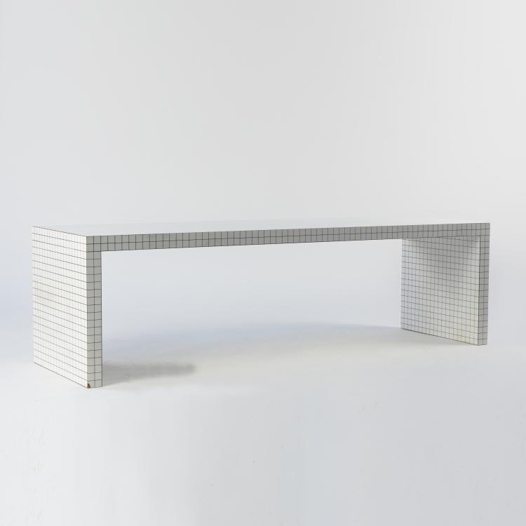 Bild 1 zu Objekt, 'Quaderna' table, 1971,  Superstudio,Piero Frassinelli,Alessandro Magris,Roberto Magris,Adolfo Natalini,Cristiano Toraldo di Francia, Zanotta, Nova Milanese, 157B 503