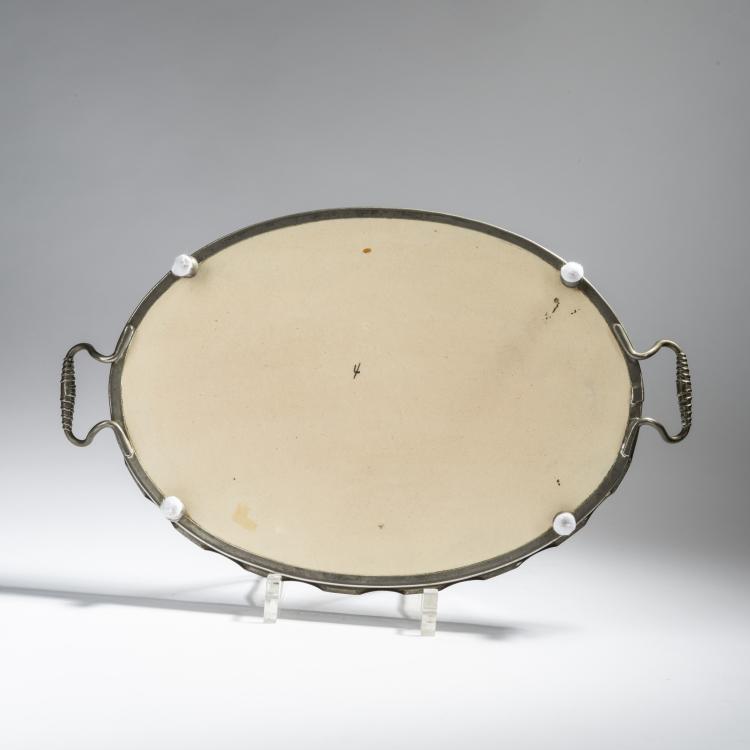 Bild 2 zu Objekt, 'Music' tray, c. 1900, Carl Sigmund Luber, Schwarz, J. von, N&uuml;rnberg, 156C 626