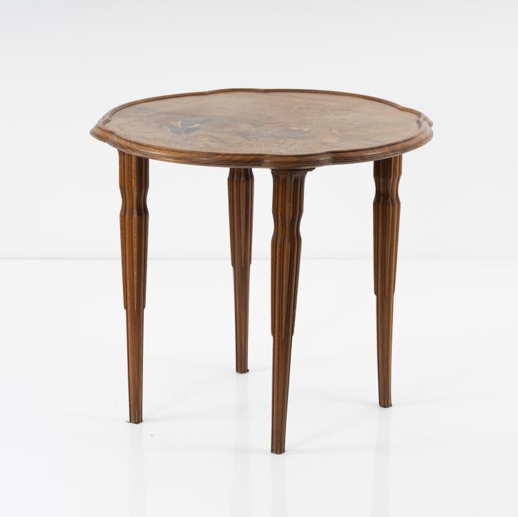 Hauptbild zu Objekt, 'Pie' tea table, c. 1900, Emile Gall&eacute;, Gall&eacute;, &Eacute;mile, Nancy, 156C 512