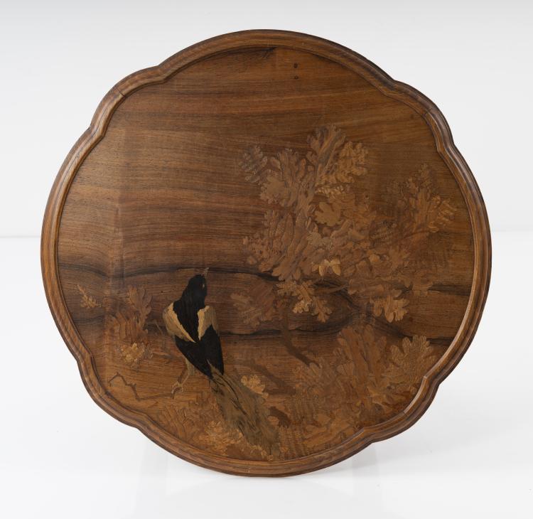 Bild 2 zu Objekt, 'Pie' tea table, c. 1900, Emile Gall&eacute;, Gall&eacute;, &Eacute;mile, Nancy, 156C 512