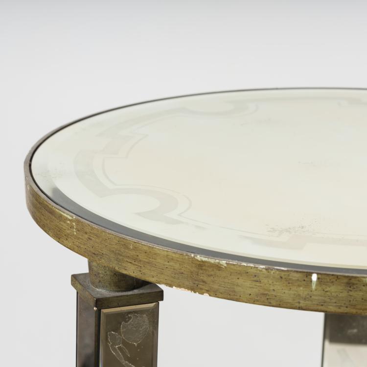 Bild 2 zu Objekt, Zwei Beistelltische, um 1947, Jacques Adnet (zugeschrieben), Adnet, Jacques, Paris (zugeschrieben), 156C 503