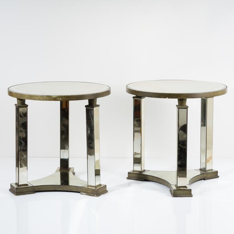 Bild 5 zu Objekt, Zwei Beistelltische, um 1947, Jacques Adnet (zugeschrieben), Adnet, Jacques, Paris (zugeschrieben), 156C 503