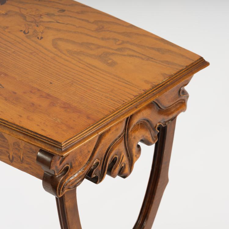 Bild 3 zu Objekt, 'Coeur de Jeannette' handwork table, c. 1900, Emile Gall&eacute;, Gall&eacute;, &Eacute;mile, Nancy, 156C 514