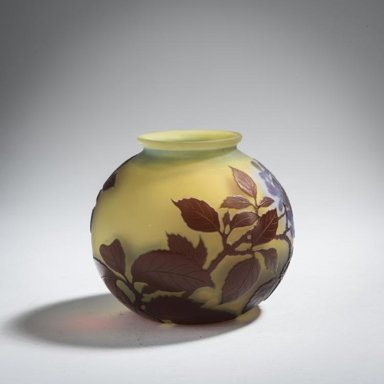 Bild 2 zu Objekt, Vase 'Hortensias', 1918-24, Emile Gall&eacute;, Gall&eacute;, &Eacute;tablissements, Nancy, 156B 223