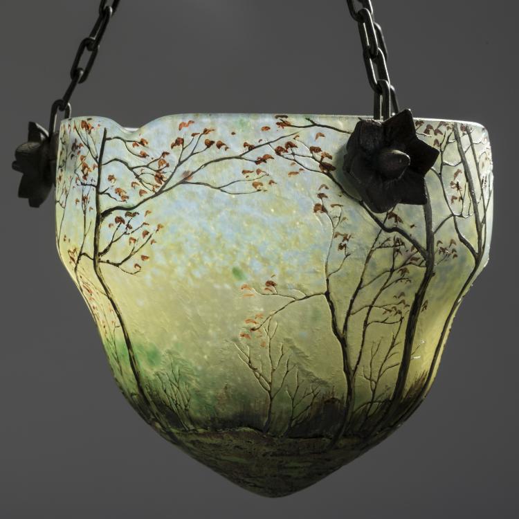 Bild 2 zu Objekt, Wandapplike 'Paysage', 1910-15, Legras & Cie., Saint-Denis, 156B 245