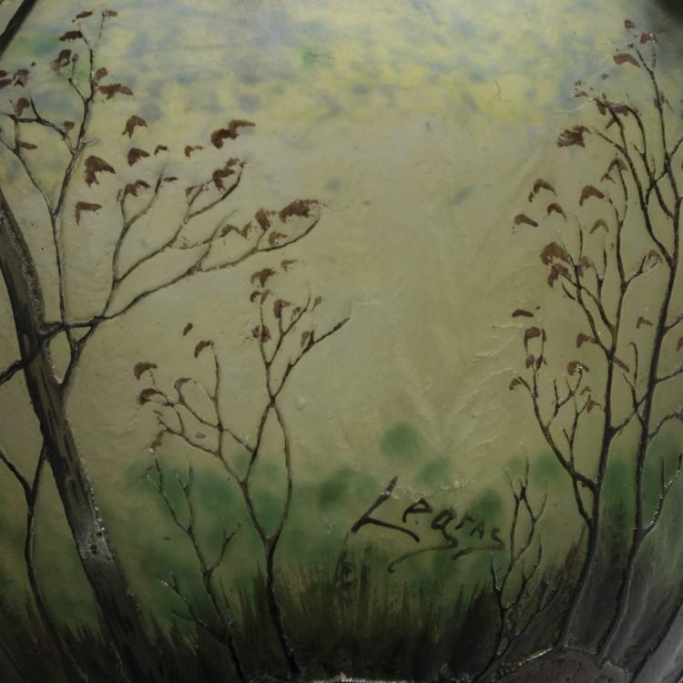 Bild 3 zu Objekt, Wandapplike 'Paysage', 1910-15, Legras & Cie., Saint-Denis, 156B 245