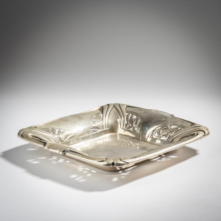 Bild 1 zu Objekt, Anbietschale, um 1902, Bruckmann & S&ouml;hne, Heilbronn, 156C 412