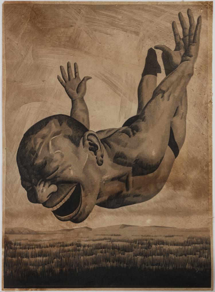 Hauptbild zu Objekt, 'Grassland', c. 2008, Yue Minjun, 157C 713