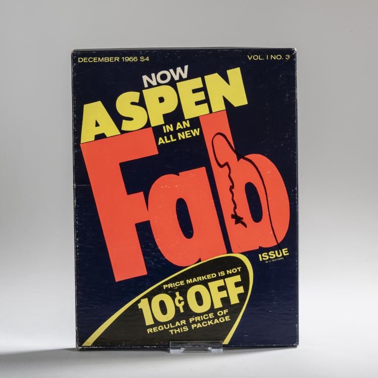 Hauptbild zu Objekt, 'Aspen Magazine Fab Issue', 1966, Andy Warhol, 157C 772