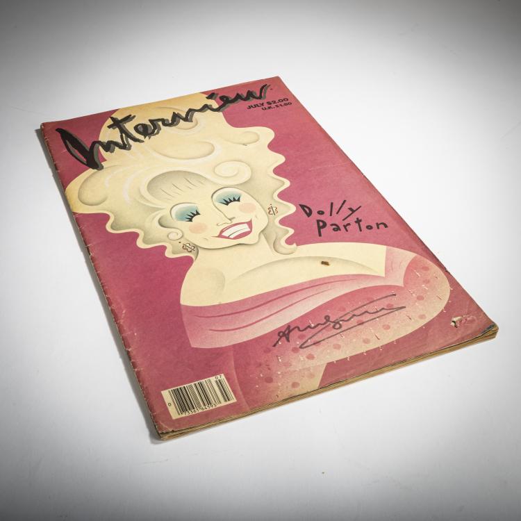 Hauptbild zu Objekt, 'Interview' (Dolly Parton), 1984, Andy Warhol, 157C 783
