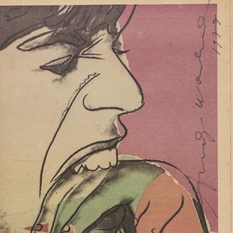 Bild 1 zu Objekt, Poster 'The Rolling Stones - Love you Live', 1977, Andy Warhol, 157C 781