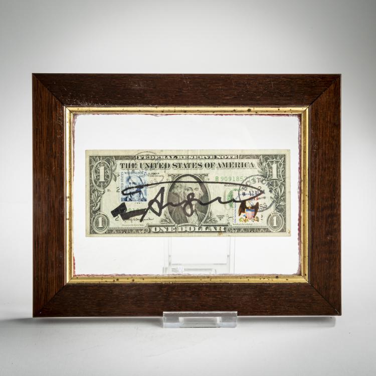 Hauptbild zu Objekt, 'One Dollar Note', 1963 (Serie), Andy Warhol, 157C 770