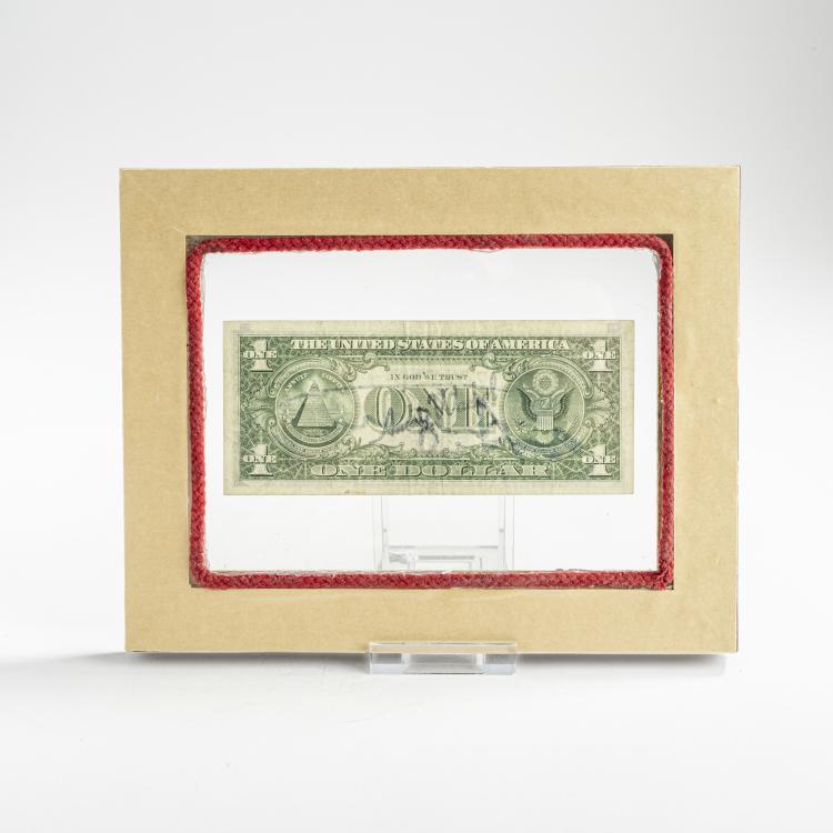 Bild 1 zu Objekt, 'One Dollar Note', 1963 (Serie), Andy Warhol, 157C 770