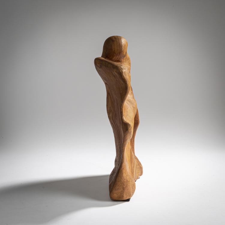 Bild 2 zu Objekt, Anthroposophical dancer 'Eurythmy', 1930s, Rudolf Steiner (Umkreis), Dornach, Kunstschnitzwerkstatt (zug.), 157A 89