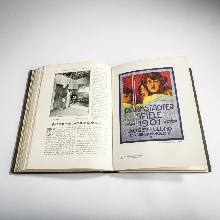 Bild 3 zu Objekt, Katalog der Darmst&auml;dter K&uuml;nstlerkolonie 1901, Peter Behrens,Rudolf Bosselt, 156C 649