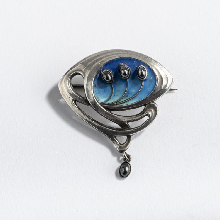 Hauptbild zu Objekt, Brooch, c. 1900, Meyle & Mayer, Pforzheim, 156C 485