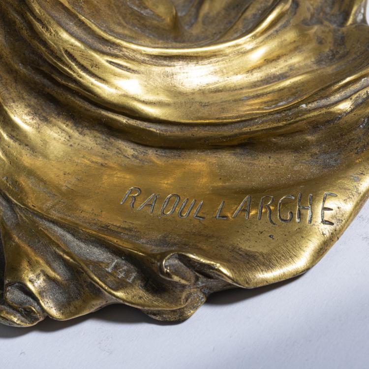 Bild 6 zu Objekt, Figurenlampe 'La Danse, la Lo&iuml;e Fuller', Modell f&uuml;r die Pariser Weltausstellung, 1900, Raoul-Fran&ccedil;ois Larche, Siot-Decauville, Paris, 156C 366