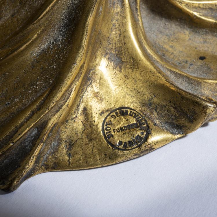 Bild 7 zu Objekt, Figurenlampe 'La Danse, la Lo&iuml;e Fuller', Modell f&uuml;r die Pariser Weltausstellung, 1900, Raoul-Fran&ccedil;ois Larche, Siot-Decauville, Paris, 156C 366