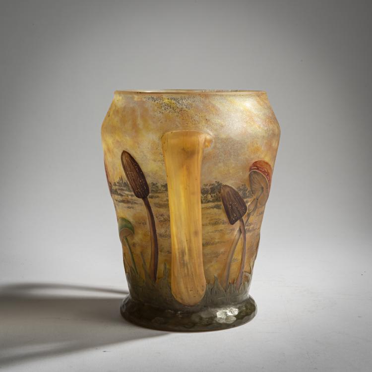 Bild 4 zu Objekt, Henkelvase 'Champignons', 1907, Henri Berg&eacute;,Antonin Daum,&Eacute;mile Wirtz, Daum Fr&egrave;res, Nancy, 156B 131