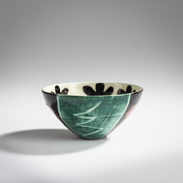 Hauptbild zu Objekt, Bowl 'Visage', 1955 (design), Pablo Picasso, Madoura, Vallauris, 157C 721