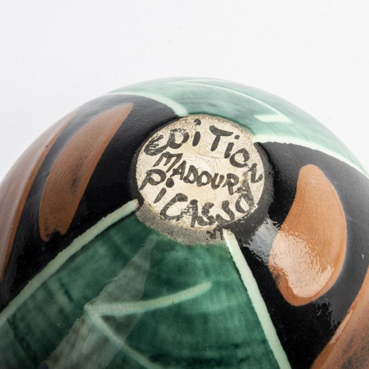 Bild 4 zu Objekt, Bowl 'Visage', 1955 (design), Pablo Picasso, Madoura, Vallauris, 157C 721