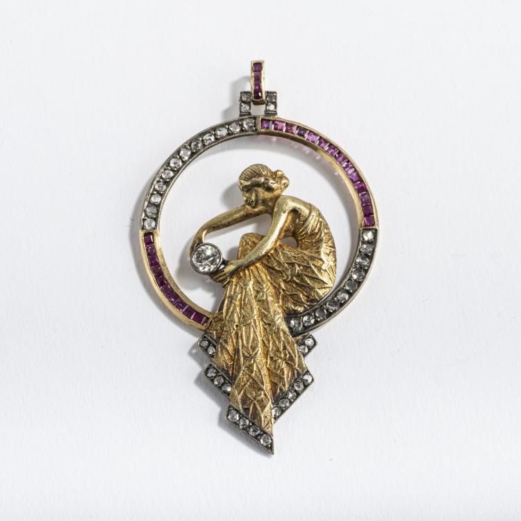 Hauptbild zu Objekt, Pendant, 1940s, Masriera, Llu&iacute;s (im Stile von), 157E 1058