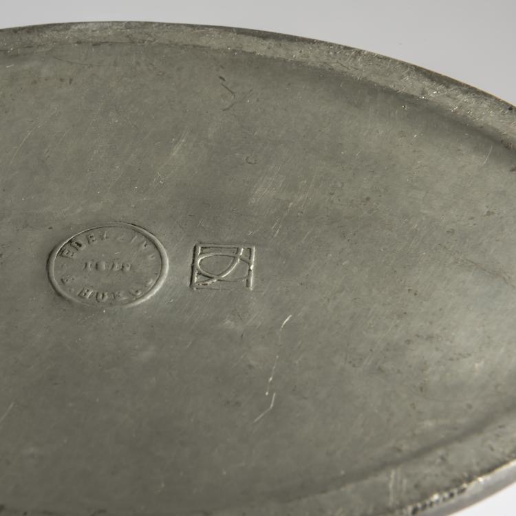 Bild 3 zu Objekt, Two candlesticks, c. 1902, Joseph Maria Olbrich, Hueck, Eduard, L&uuml;denscheid, 156C 561