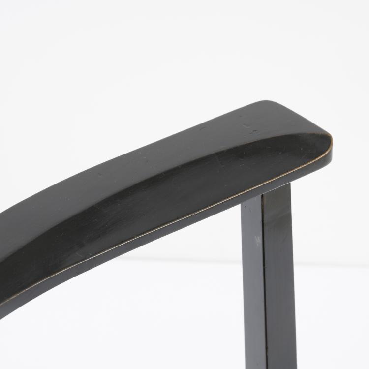 Bild 5 zu Objekt, Armlehnstuhl, 1901-03, Mackay Hugh Baillie Scott, Dresdener Werkst&auml;tten, Hellerau; J. P. White, Pyghtle Works, Bedford, 156C 507