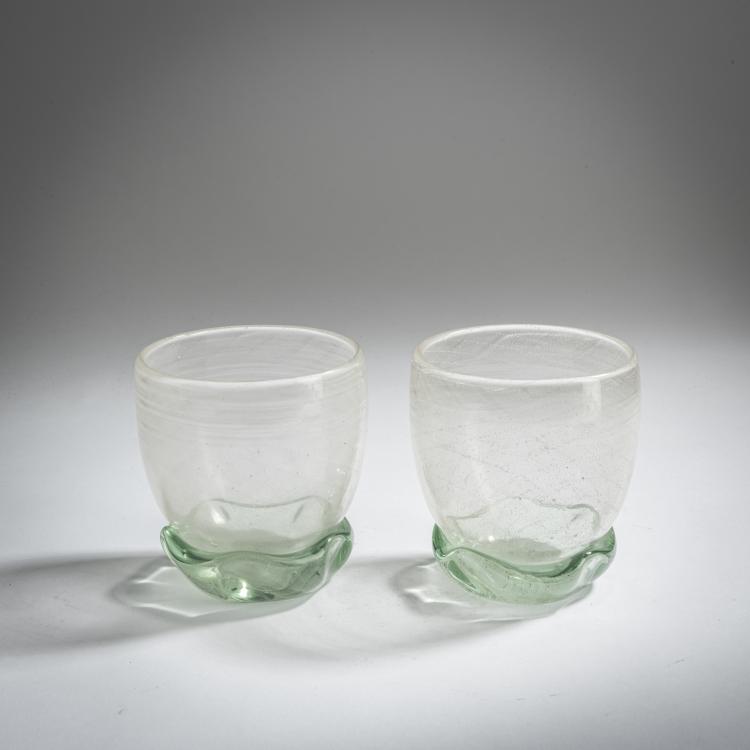 Bild 2 zu Objekt, 2 cups, c. 1954, Dino Martens, Toso, Aureliano, Murano, 158C 969