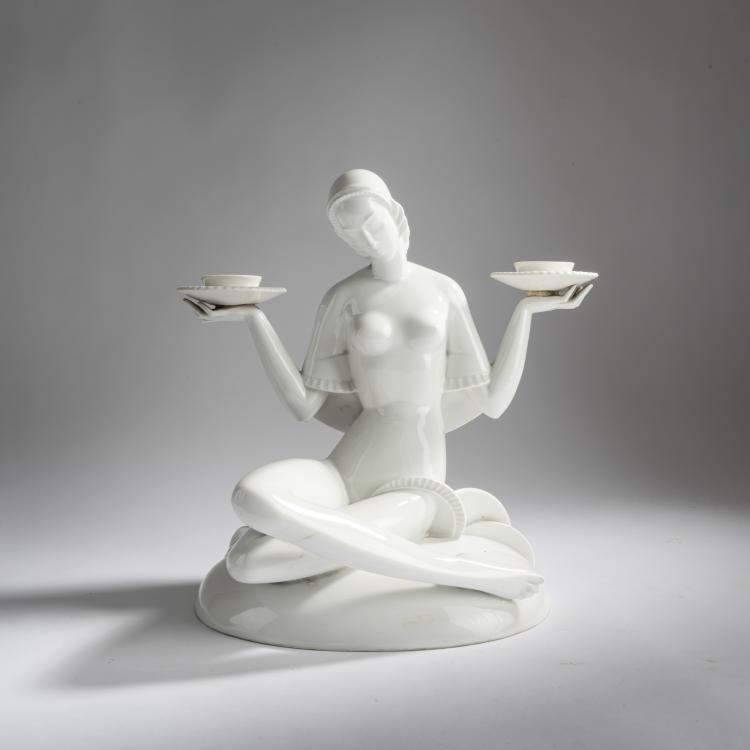 Hauptbild zu Objekt, Candlestick, 1924, Gerhard Schliepstein, Berlin, StPM, 156C 656