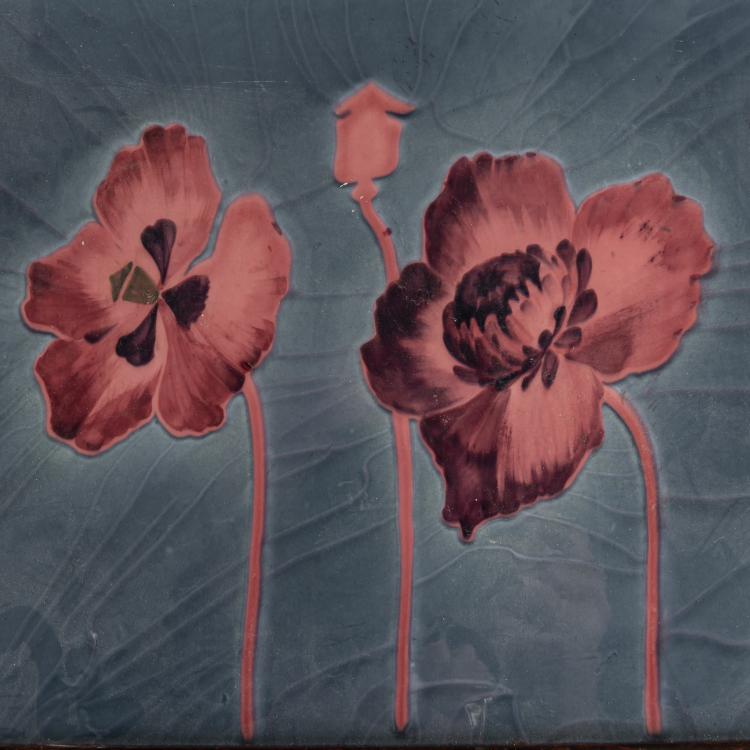 Bild 2 zu Objekt, Tray, c. 1909, Christian Neureuther, W&auml;chtersbacher Steingutfabrik, Schlierbach, 156C 635