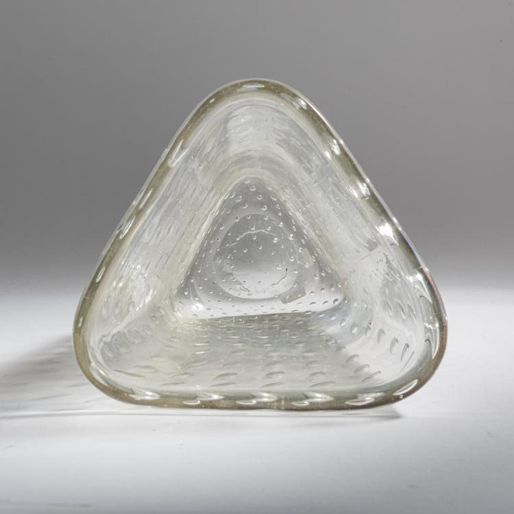 Bild 3 zu Objekt, 'A bolle' vase, c. 1940, A.Ve.M., Murano (zugeschrieben), 158C 947