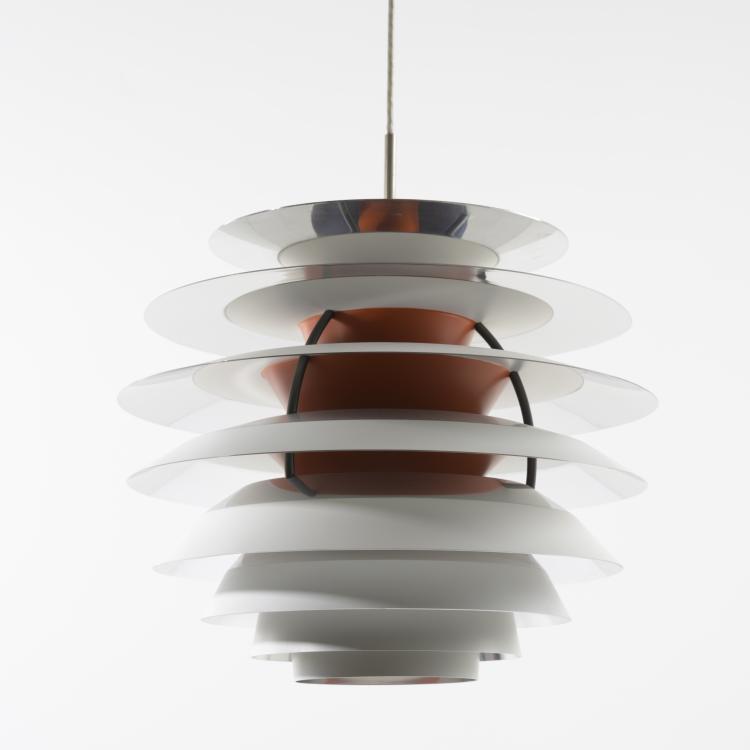 Bild 2 zu Objekt, 'Contrast' ceiling light, 1958, Poul Henningsen, Poulsen, Louis, Kopenhagen, 157B 281
