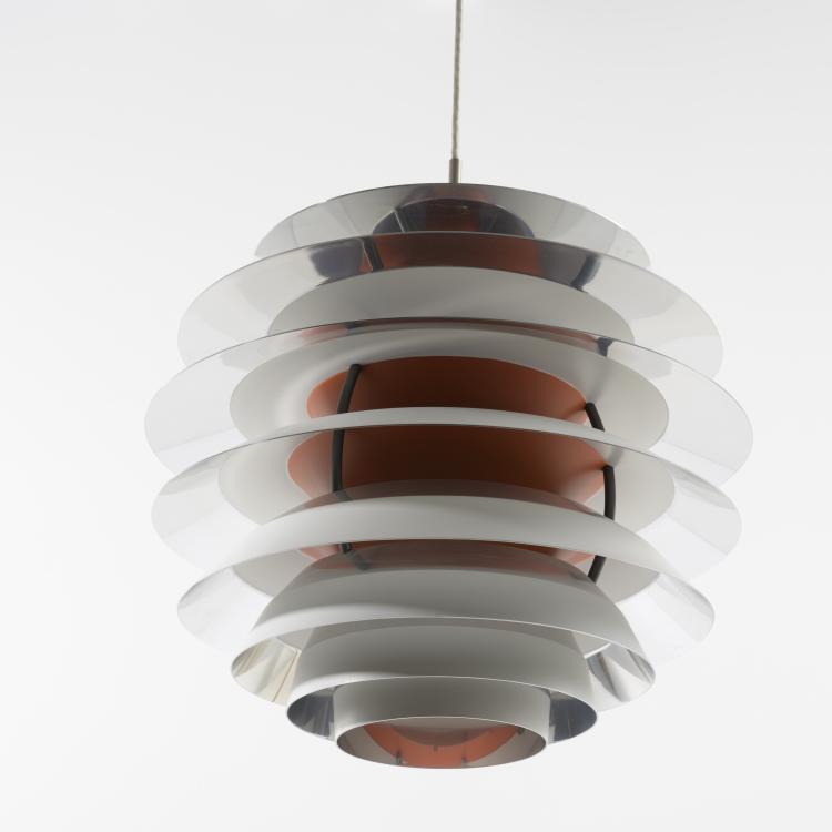 Bild 3 zu Objekt, 'Contrast' ceiling light, 1958, Poul Henningsen, Poulsen, Louis, Kopenhagen, 157B 281