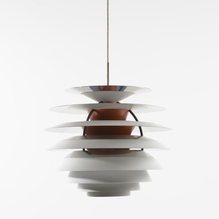Bild 6 zu Objekt, 'Contrast' ceiling light, 1958, Poul Henningsen, Poulsen, Louis, Kopenhagen, 157B 281