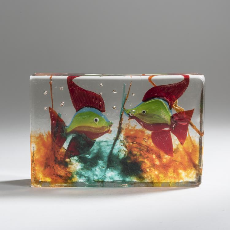 Hauptbild zu Objekt, Aquarium, c. 1960, Gino Cenedese, Cenedese, Gino, Murano, 158C 982